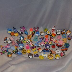 Colorful Cartoon Shoe Charms Set